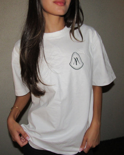 Unisex White Box Tee