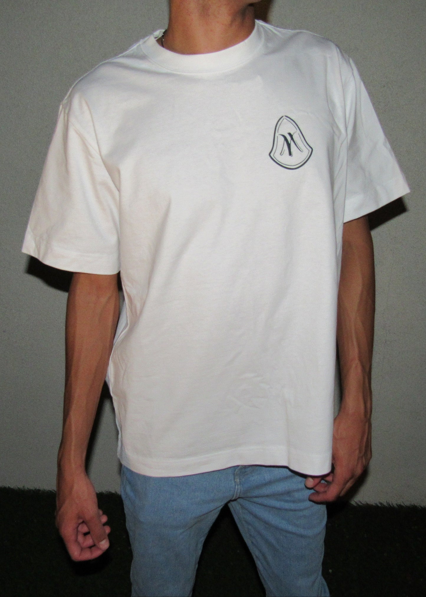 Unisex White Box Tee